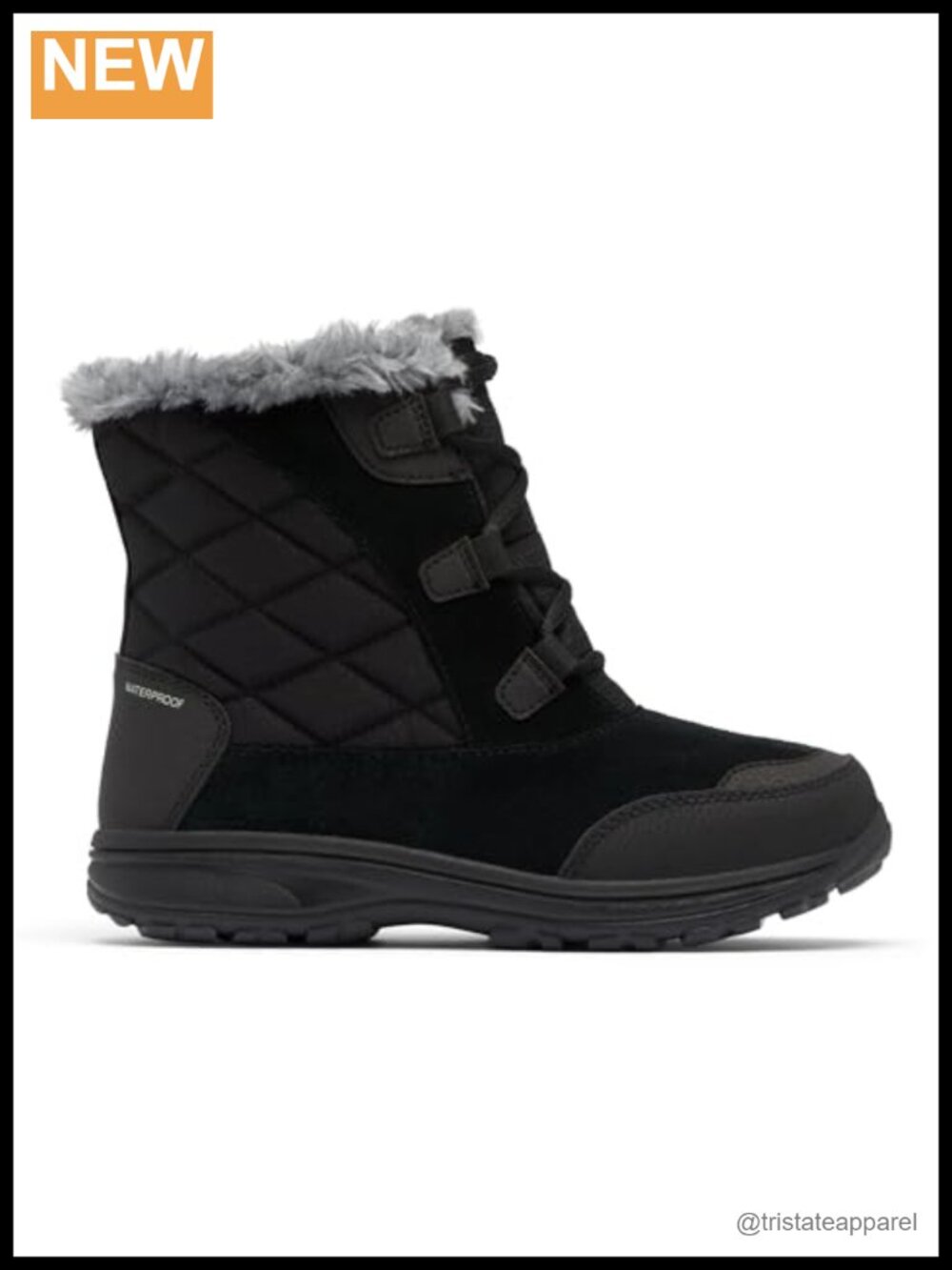 Columbia Women's Ice Maiden Shorty Snow Boots Waterproof 200g Insulation